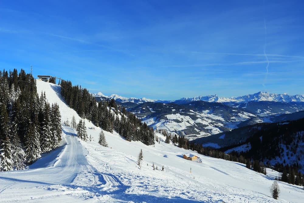 Wintersport Oostenrijk Salzburger Sportwelt Sankt Johann im Pongau piste