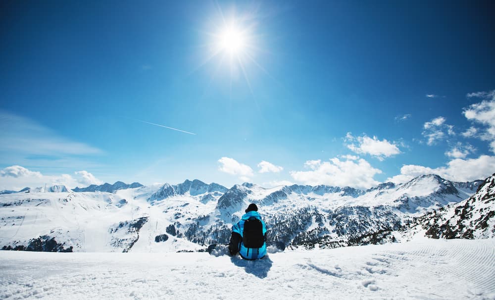 Canillo Grandvalira Andorra uitzicht