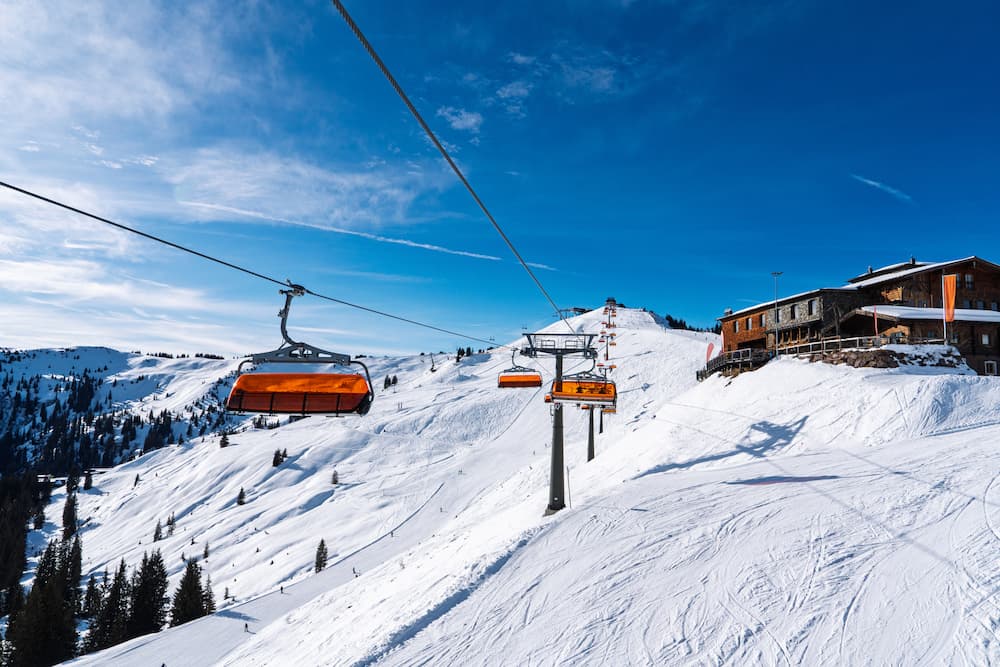 Wintersport in Oostenrijk: Salzburgerland skilift
