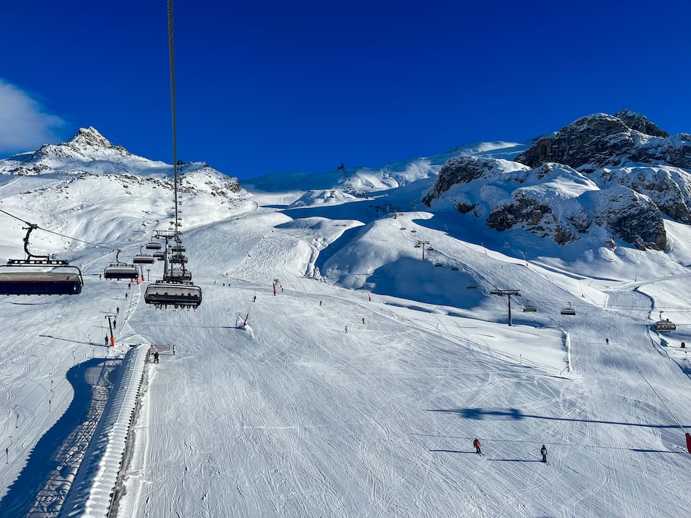 Wintersport Oostenrijk Ischgl lift en piste