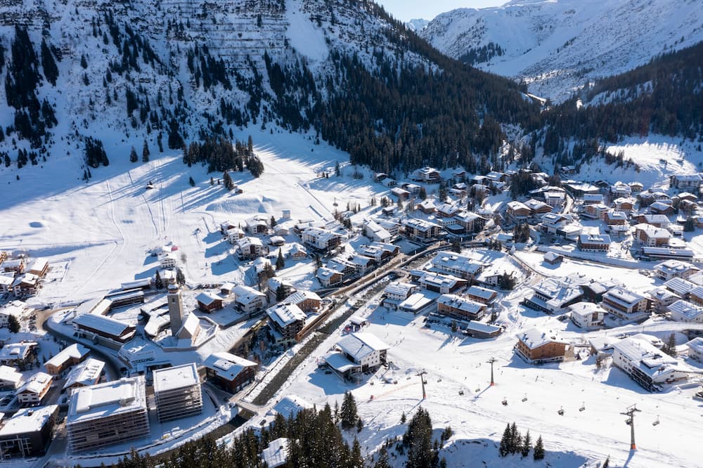 Wintersport in Oostenrijk: Ski Arlberg Lech dorp