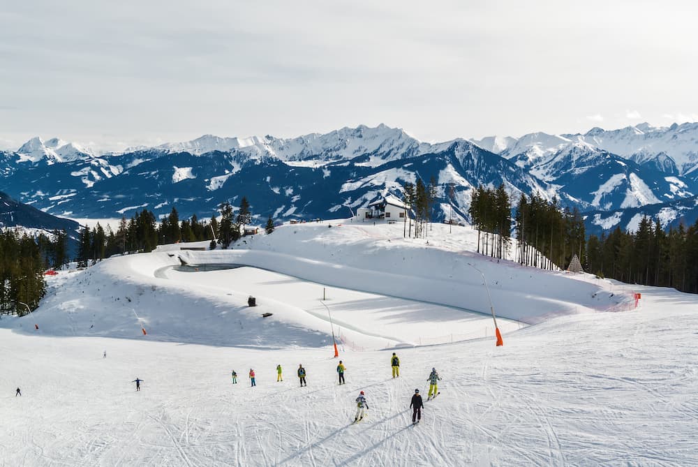 Wintersport in Oostenrijk: Smittenhohe in Zell am See