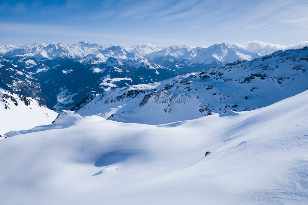 Marchkopf in Hochfugen in Zillertal in Oostenrijk