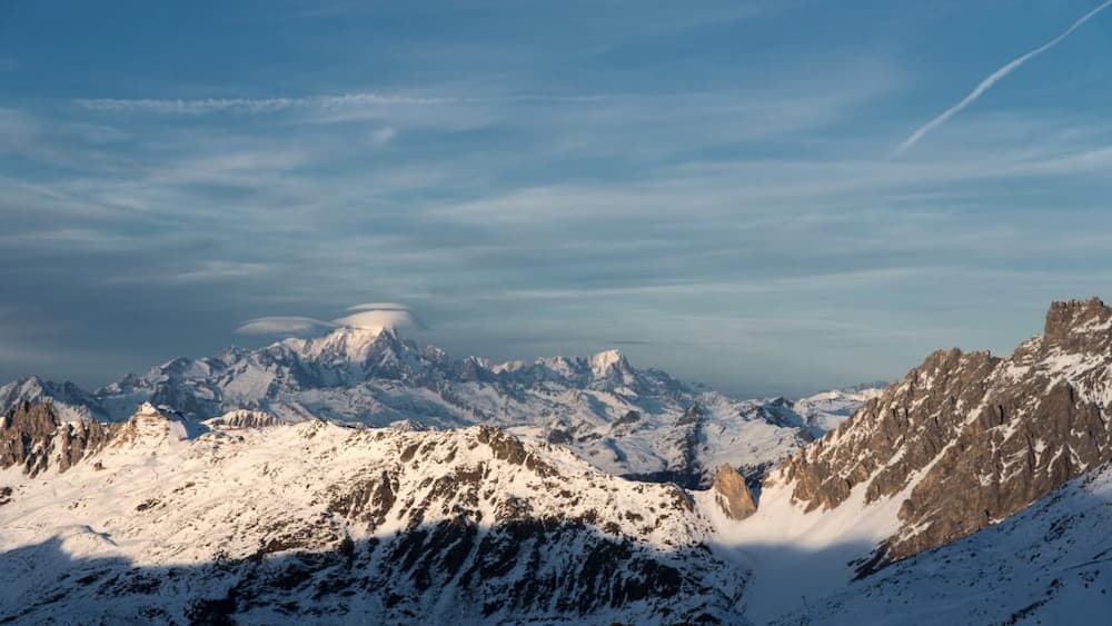 Les Menuires resort in de Franse Alpen