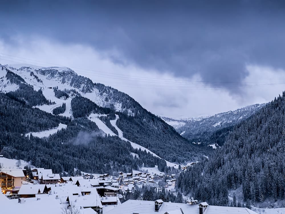 Ch&acirc;tel in Portes du Soleil in Frankrijk
