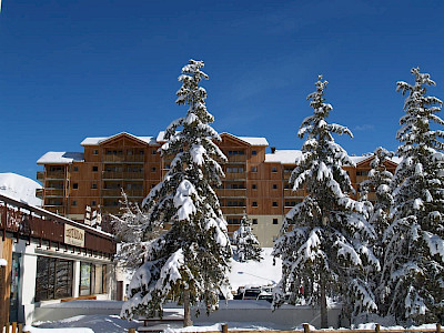 Résidence Les Toits Du Dévoluy Frankrijk buitenkant