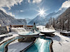 Hotel Aqua Dome Therme Oostenrijk buitenzwembad