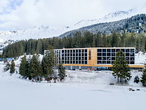 Revier Mountain Lodge Lenzerheide Zwitserland ligging