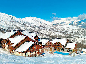 Résidence Les Alpages du Corbier Frankrijk van bovenaf