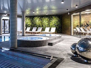 Lake Hill Resort & Spa Polen whirlpool