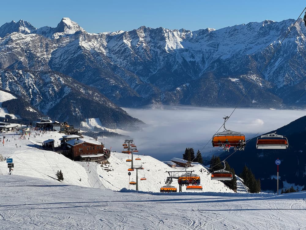 Wintersport in Oostenrijk: Leogang piste