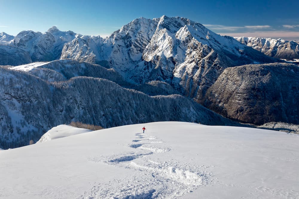Wintersport Duitsland Beierse Alpen berg