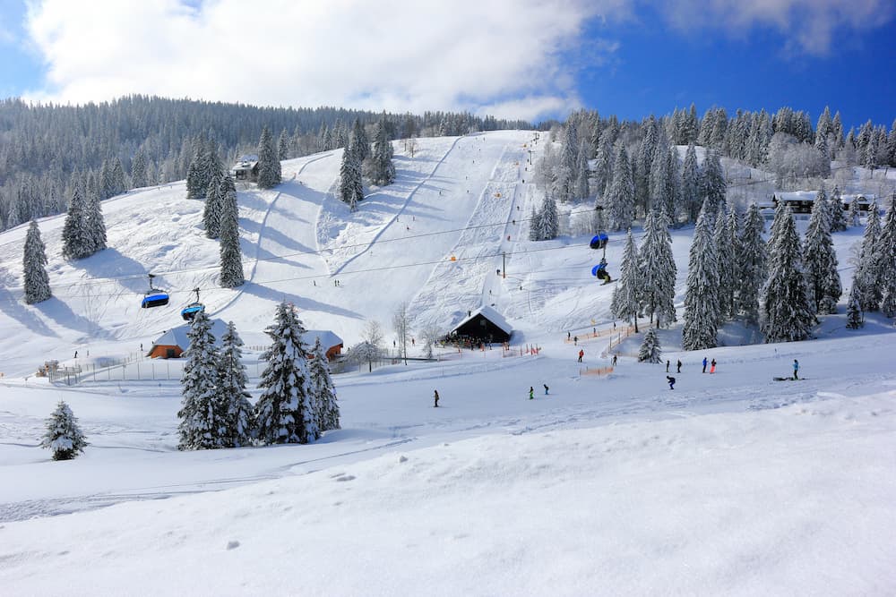 Wintersport in het Zwarte Woud, Duitsland: Feldberg